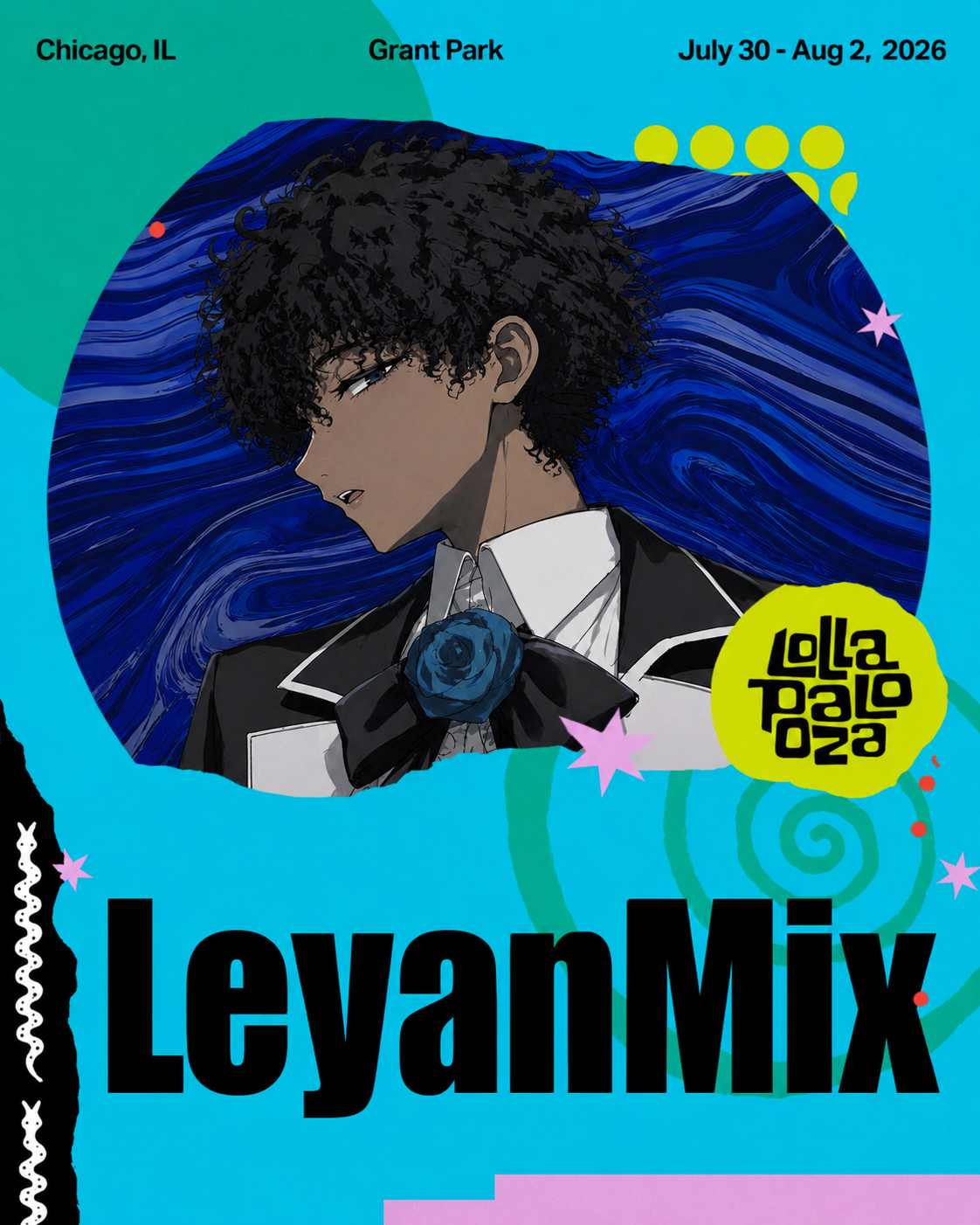 LeyanMix Invited to Lollapalooza 2026
